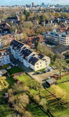 Vermietete attraktive 3-Zimmer-Wohnung mit Balkon und EBK in Bremen Grundriss Whg. 21