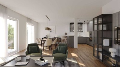 Neubau-Highlight: Exklusive 3-Zimmer-Wohnung mit Wohlfühlgarantie
