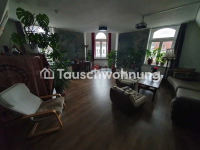 Tauschwohnung: Schön geschnittene, günstige DG Wohnung in Schleußig :)