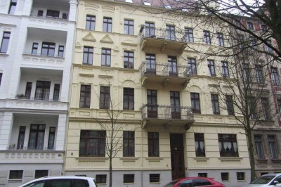 Charmante 3-Zimmer Wohnung im Hochparterre mit Balkon, nette Hausgemeinschaft in Görlitz-Südstadt