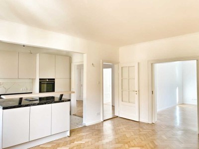 Exklusive Wohnung im Herzogpark - 4 Zimmer mit offener Wohnküche und Balkon