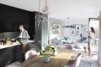 Frankfurt-Oberrad/ Offenbach-Westend: Großzügige Etagenwohnung