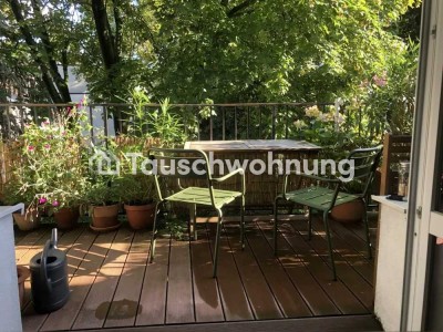 Tauschwohnung: Schöne Altbauwohnung im Grünen