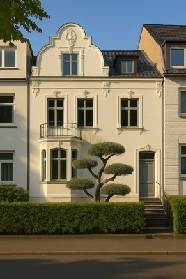 PROVISIONSFREI!! SOLITÄR ALTBAU IN ALT-OBERKASSEL - SONNENGARTEN - GARAGEN - TERRASSEN