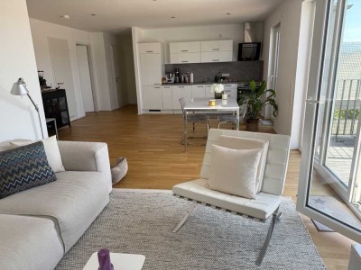 Neubau Penthouse-Wohnung mit EBK , Balkon+ Terrasse : attraktive 3-Zimmer in Kaiserslautern
