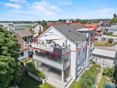 Familienwohnung mit Weitblick - stilvoll, ruhig, energieeffizient