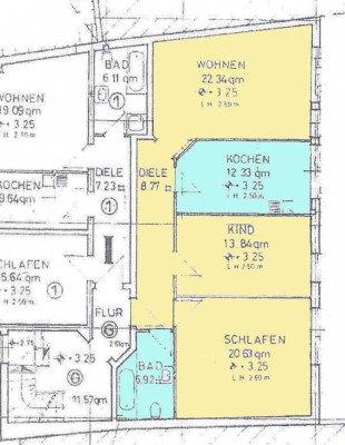 Attraktive 3-Raumwohnung (gegen Aufpreis mit Einbauküche)