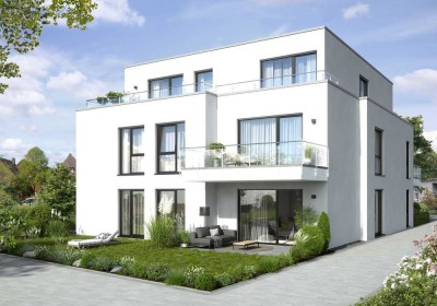 Neubau 3,5-Zimmer-Wohnung mit Süd-Balkon und gehobener Innenausstattung in Moers