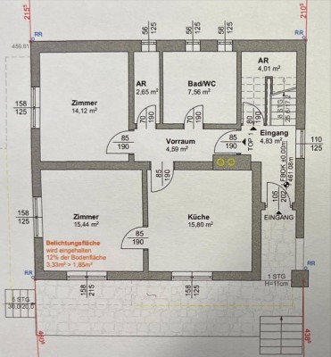 Zentrale Erdgeschoßwohnung in Kuchl zu vermieten