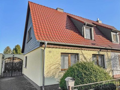 Gepflegte Doppelhaushälfte in schöner, ruhiger Lage Wittenbergs wartet auf Sie