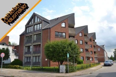 Vermietete 2-Zi.-Eigentumswohnung mit Fahrstuhl in zentraler Lage im Mittelzentrum Heide, Kreis Dith