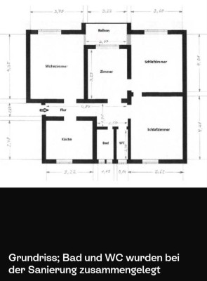 Geschmackvolle 4-Raum-Wohnung mit Balkon und Einbauküche in Schwäbisch Gmünd