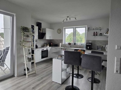 Exklusive Obergeschosswohnung zum Erstbezug im schönen Obersontheim