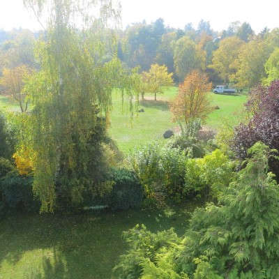 Sonnige Gartenwohnung in begehrter stadtnaher Lage Bad Homburgs mit Terrasse und Balkon