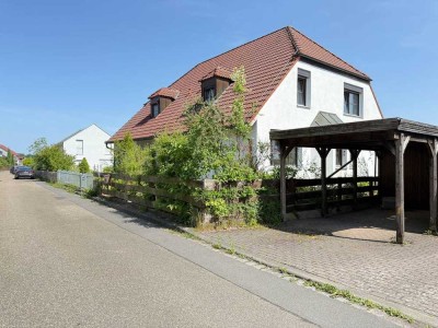 Doppelhaushälfte mit großzügigem Raumkonzept und Süd- Garten in Puschendorf