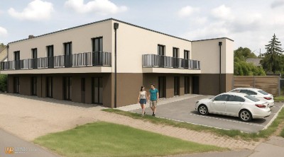 Erstbezug Südwest-Ausrichtung, 85m² WFL + Balkon 9m², 24m² WZ mit offener Küche &amp; 3 Zimmer, 60m² PKW-Stellplatz