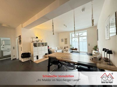 LUST auf LOFT??? Schicke & teilmöblierte 2-Zimmer-Traumwohnung mit Balkon in Nürnberg-Johannis