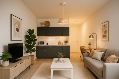 City-Apartment Königsbrunn - leerstehend, möbliert. sofort nutzbar