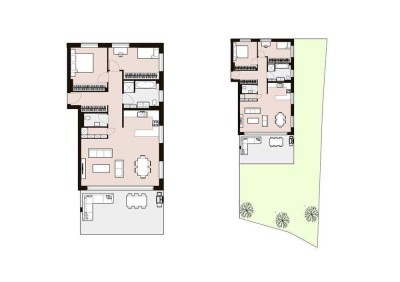 NEUE Planung - Traumhafte 3- oder 4-Zimmer-Neubauwohnung mit 153 m² Garten