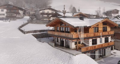 Ski In/Ski Out: Exklusives Chalet mit drei Einheiten an der Skipiste in Bramberg!