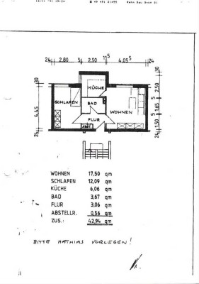 Ansprechende 2-Zimmer-Wohnung in Lübeck