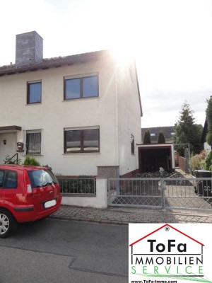 ToFa: geräumige DHH mit Garten+Terrasse+Keller+ausgebautes DG+Stellplatz und Garage