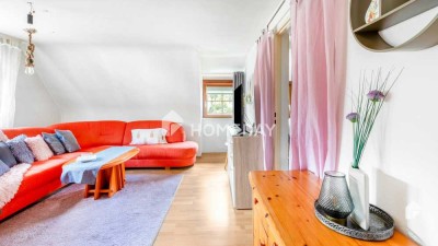 Charmante Maisonettewohnung auf 110 QM mit 7 Zimmern, Garage und Keller