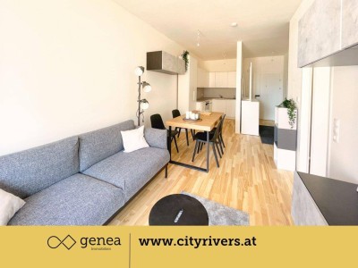 CITY RIVERS | Terrassenwohnung mit begrüntem Innenhof | Neubau