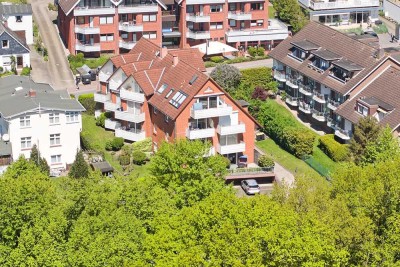 Scharbeutz, untere Seestraße - 2- Zimmer-Wohnung mit Balkon + Stellplatz