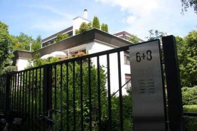 Loftartige 4-Zimmer-Terrassenwohnung am Grunewald mit Schwimmbad