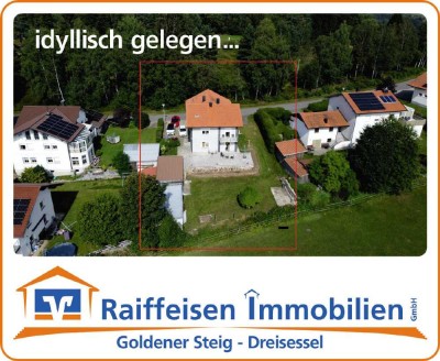 Solides Ein-/Zweifamilienhaus in ruhiger, idyllischer Dorfrandlage - Haidmühle/Bischofsreut