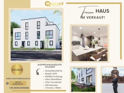 Schlüsselfertige Neubau-Doppelhaushälfte inkl. Grundstück für 1200€ im Monat, KfW-Förderung (55)