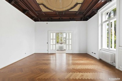 Villa Fleur - Wohnen in der herrschaftlichen Beletage mit Terrasse!