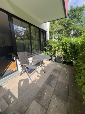 TOP 2 Zi-EG-Whg. mit EBK, Schlafzimmerschrank, Terrasse & Außenstellplatz in Hilden-Süd