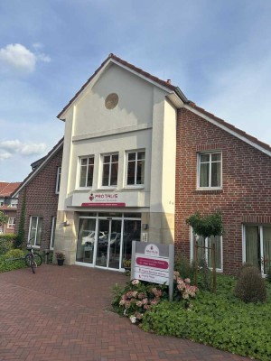 Attraktive und gepflegte 2-Raum-EG-Wohnung mit geh. Innenausstattung mit Balkon und EBK in Haselünne