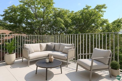 ERSTBEZUG | Traumhafte DG-Wohnung mit Loggia &amp; idyllischer Terrasse in den Innenhof
