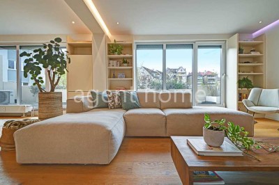 MÖBLIERT - WOHNTRAUM IM WESTEN - Tolle Penthousewohnung mit Balkon
