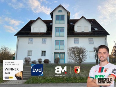 Geräumige 3-Zimmer-Wohnung mit Balkon und TG-Stellplatz in ruhiger Lage von Altenmünster