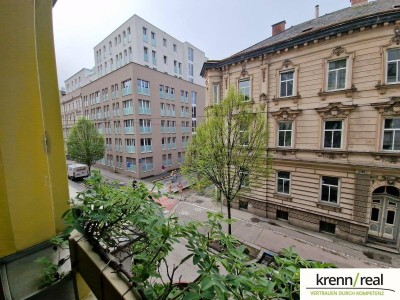 Perfekte Stadtlage: 4-Zimmer Wohnung mit Loggia und Tiefgaragenplatz