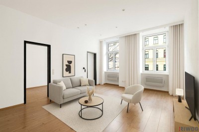 TOP STARTERWOHNUNG - 2 ZIMMER ALTBAUWOHNUNG MIT HOHEN RÄUMEN - SOFORT BEZIEHBAR - NÄHE HANNOVERMARKT UND U6