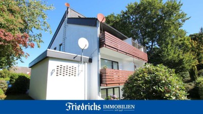 Kapitalanlage! Solide Erdgeschoss-Wohnung (2 ZKB) mit Südost-Balkon in Bad Zwischenahn-Rostrup