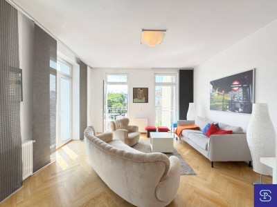 Sonnendurchflutete 78m² Traumwohnung mit Balkon und Klimaanlage - 1070 Wien