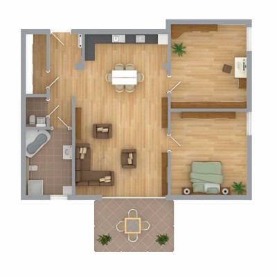 Nachmieter gesucht: Helle 3,5-Zimmer Wohnung mit Balkon im 1. OG in Freudenstadt