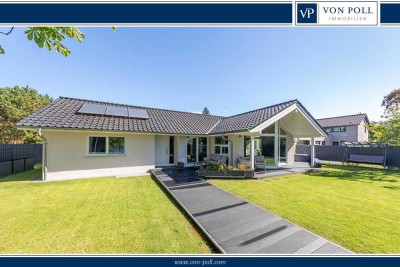 Stilvoller Bungalow mit einem hohen Maß an Privatsphäre in ruhiger Sackgassenlage