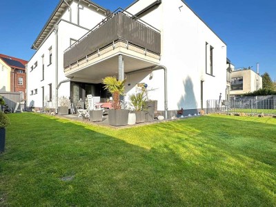 Urlaubsfeeling in den eigenen Vier-Wänden! Neuwertige ETW mit Garten und TG-Stellplatz!
