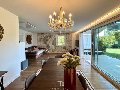 NÄHE LKH GRAZ: Exklusiv möblierter Bungalow in Grazer Bestlage nahe dem idyllischen Hilmteich