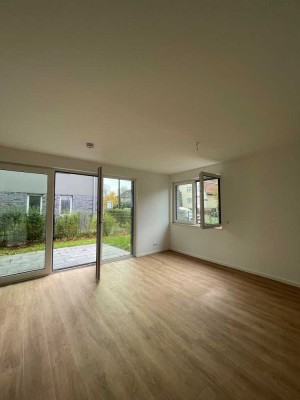 Moderne 1-Zimmer Wohnung (barrierefrei) mit Garten