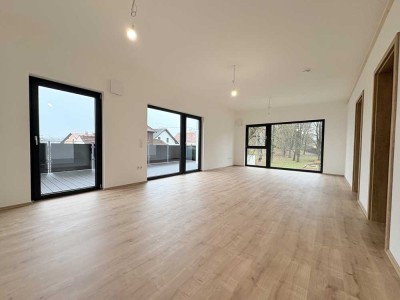 Hochwertige 2- Zimmer-Dachgeschosswohnung in Erstbezug mit traumhafter Dachterrasse