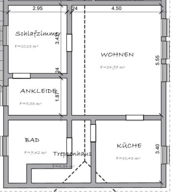 Erstbezug nach Sanierung: Schöne 2,5-Raum-Wohnung in Süpplingen