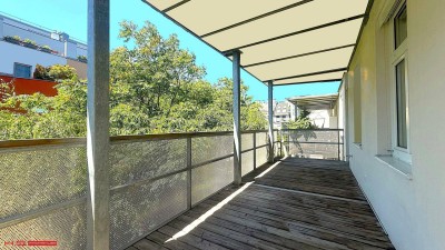 MEDITERANES WOHNEN - BALKONEIGENTUM - 18m² BALKON mit GRÜNBLICK - 4 ZIMMER - 2 BÄDER / WC - 3. LIFTSTOCK - STILHAUS